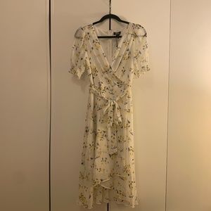 Floral Chiffon DKNY Dress